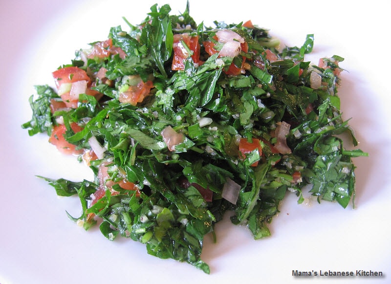 Authentic Lebanese Tabbouleh
