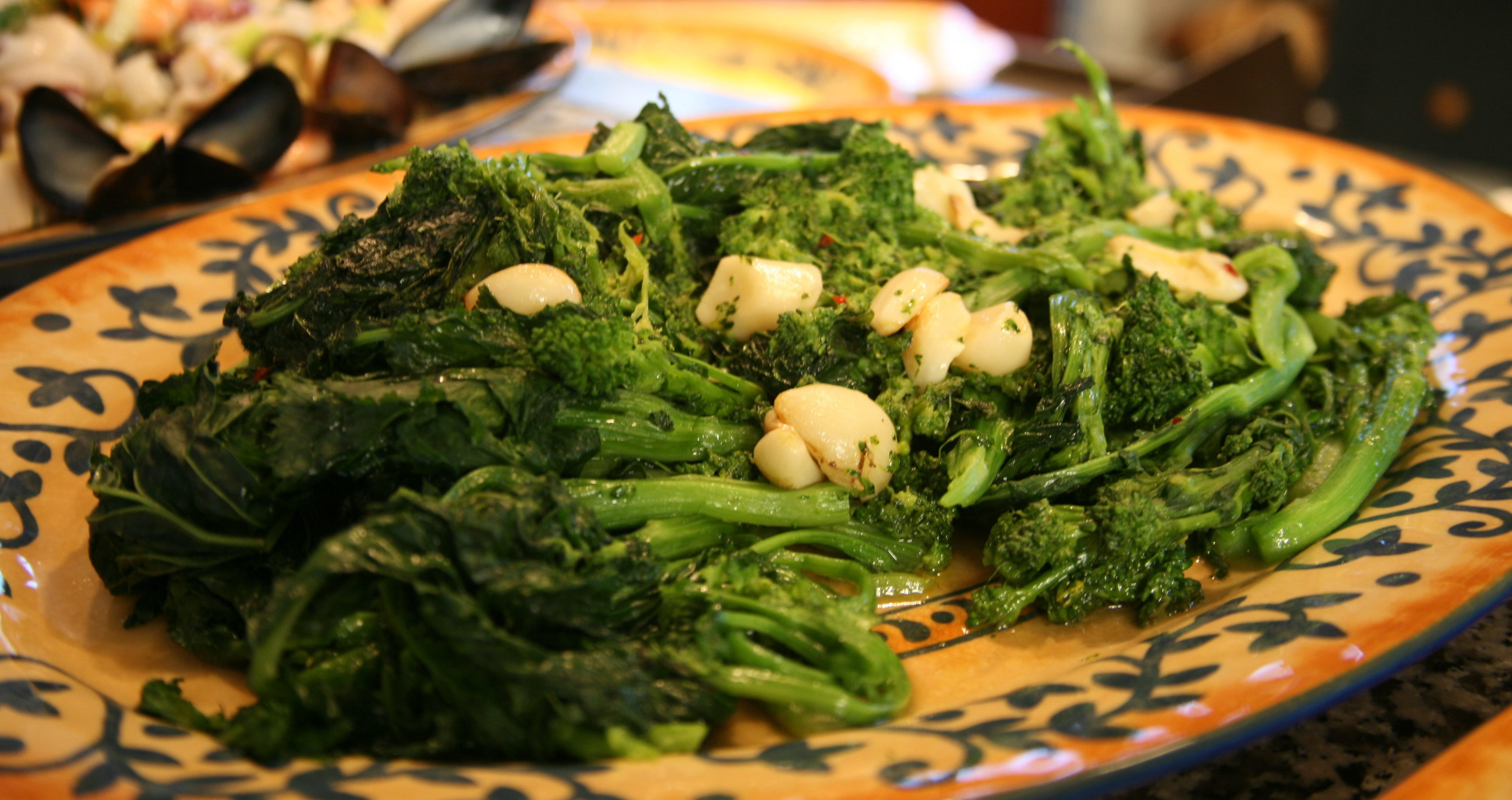 Broccoli Rabe with Oil and Garlic