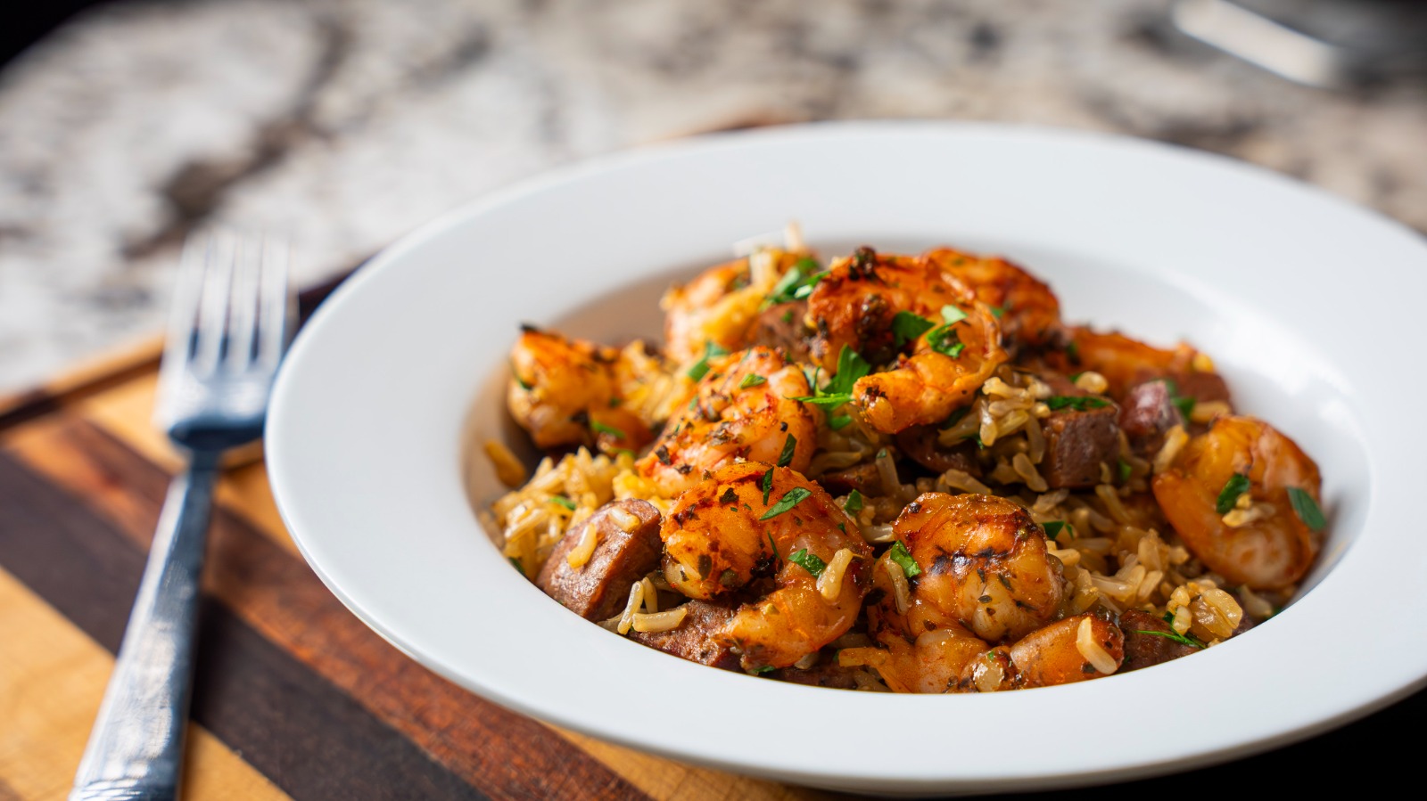 Cajun Shrimp & Rice Skillet