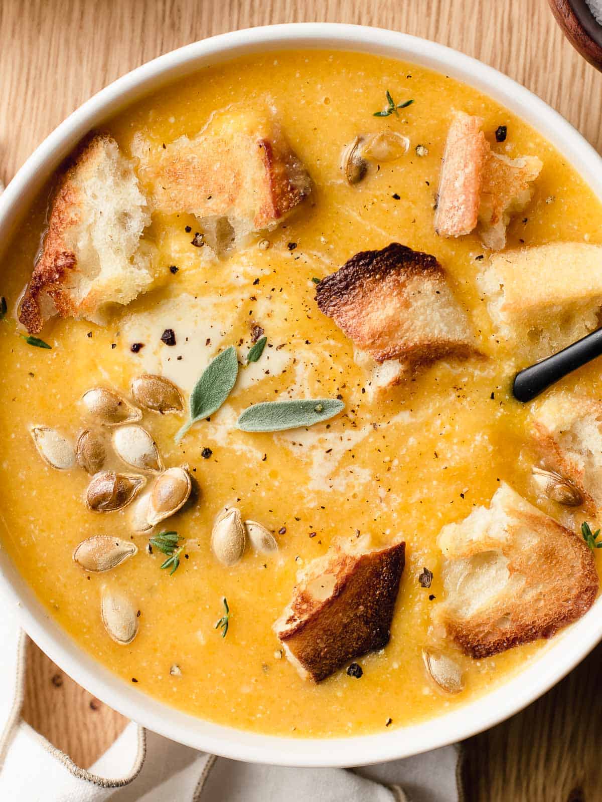Roasted Butternut Squash Soup